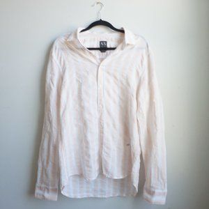 Armani Exchange Peach Blouse